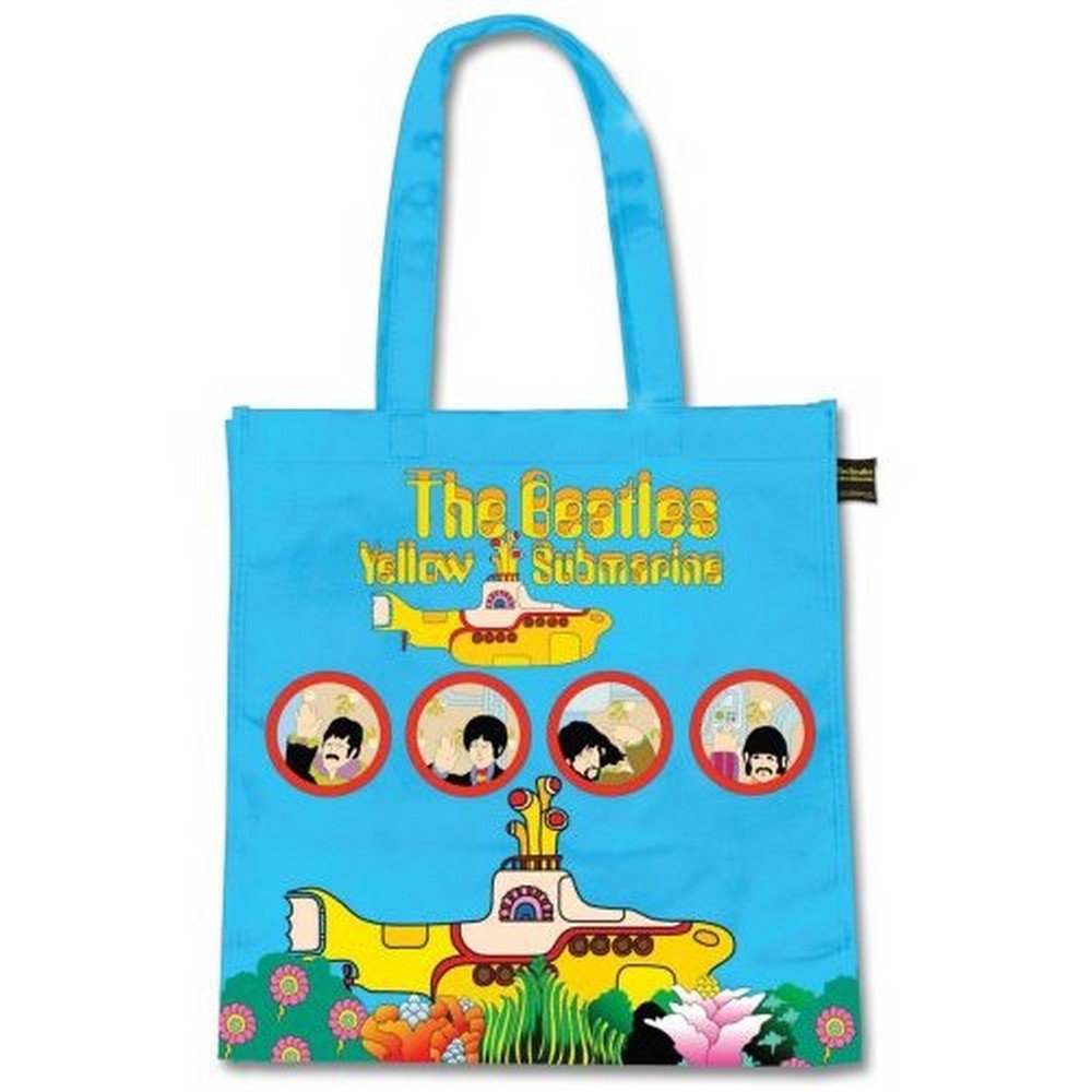 THE BEATLES ビートルズ (結成 65周年 ) - Yellow Submarine / エコバッグ / トートバッグ - PGS